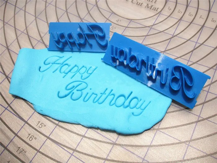 С днем рождения и лучшие Wishe & поздравления юбилей письмо печенья резак сахарная