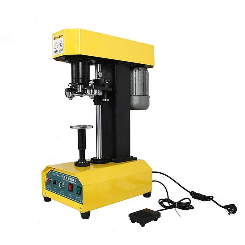 Электрическая машина для запечатывания консервных банок настольная