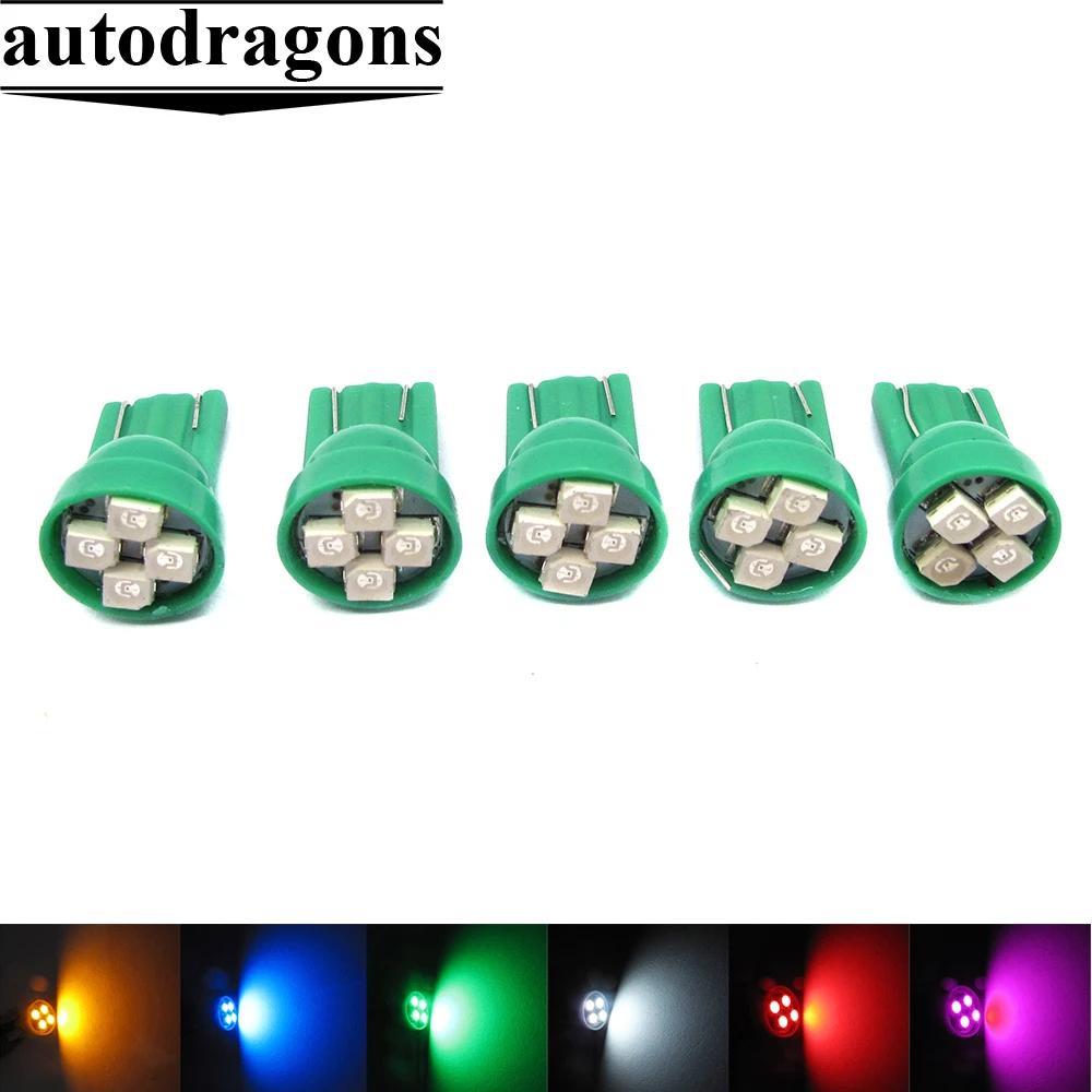 Autodragons 100 шт. AC/DC 6 3 V пинбол светодиодный 4 * SMD3528 #555 194 168 Клин не Ghosting Fliper для игры