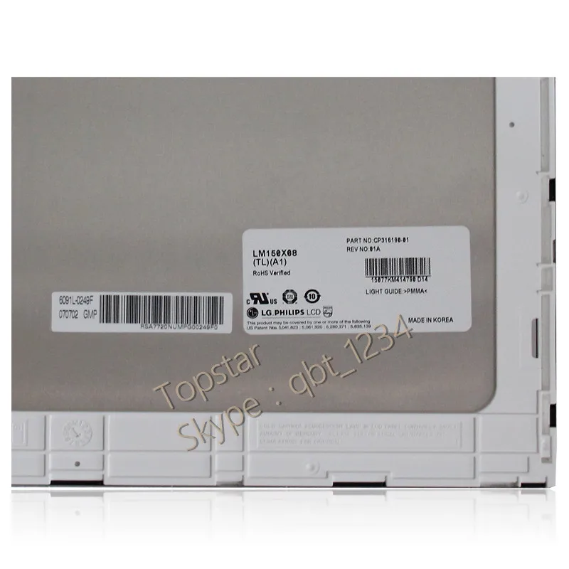 15 0 дюймовая ЖК-панель LM150X08-TLA1 LM150X08 TLA1 ЖК-дисплей | Электронные компоненты и