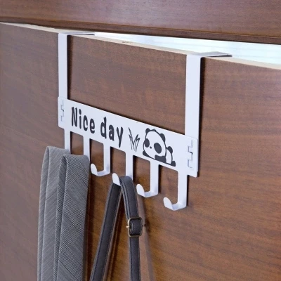 Бесплатная перфорации Съемная двери крючок полки Creative Nail вешалка No Trace крюк для