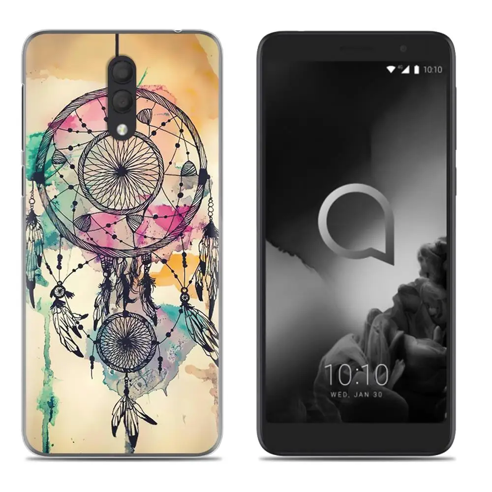 21 Противоударный чехол для телефона Alcatel 1X(), без отпечатков пальцев, стильный дизайн, задняя крышка для телефона, ТПУ, силиконовый чехол для телефона - Цвет: 21