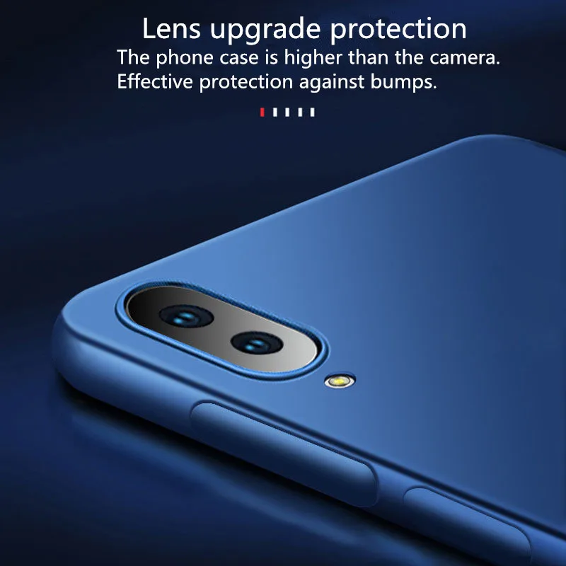 Матовый нескользящий чехол для телефона Huawei P20 caseDeluxe Pro lite P30 pro mate10 20 Business solid color