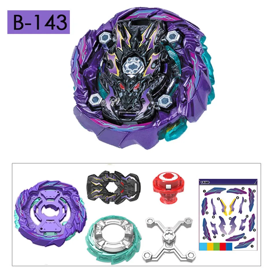 LanadoresBey Bay Burs Estourar GT Brinquedos Lanadores de Toupie Blade Bl Arena Avec Deus do Metal Pio Brinquedo Bey Blade - Цвет: B143 not Launcher