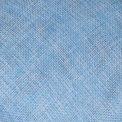 light blue Имитация Sinamay 15 цветов шикарная чародейная шляпа необычное перо страуса аксессуары для волос женский коктейльный Королевский Аскот церковный головной убор - Цвет: light blue
