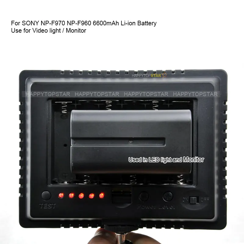 Аккумулятор высокой емкости для Sony F970 6600 мАч 7 4 В Вт ч|Аксессуары фотостудии| |