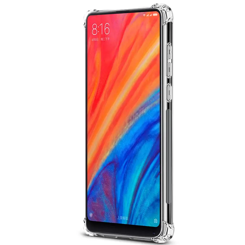 Чехол IMAK с воздушной подушкой для Xiaomi Mi MIX 2S Ударопрочный Мягкий силиконовый