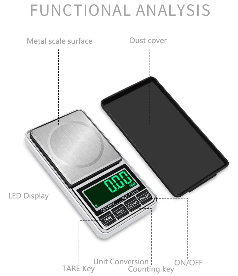 USB power портативные золотые ювелирные весы, точные электронные весы 0,01 г/500 г/г карманные цифровые весы для дома