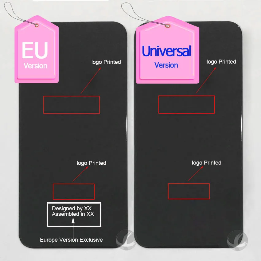 Все новое заднее стекло чехол Корпус для iPhone 8 i8 8G 8P Plus EU Europe батарейный отсек