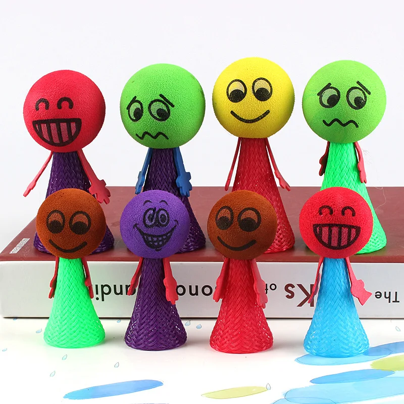 5PC Multicolor jumping Doll Child Toy Birthday Party Baby Show Interesting toy Gift Wedding Favor Kids Gifts For Guests | Дом и сад