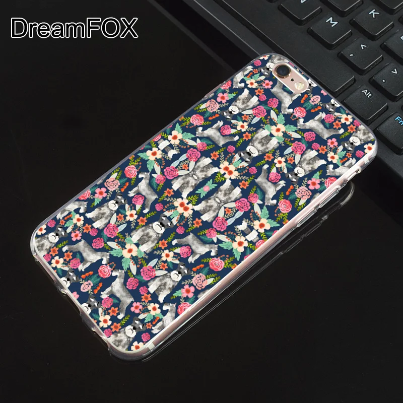 DREAMFOX N119 с милой собачкой Мягкий ТПУ силиконовый чехол для Apple iPhone XR XS Max 8X7 6 S Plus 5 5S SE