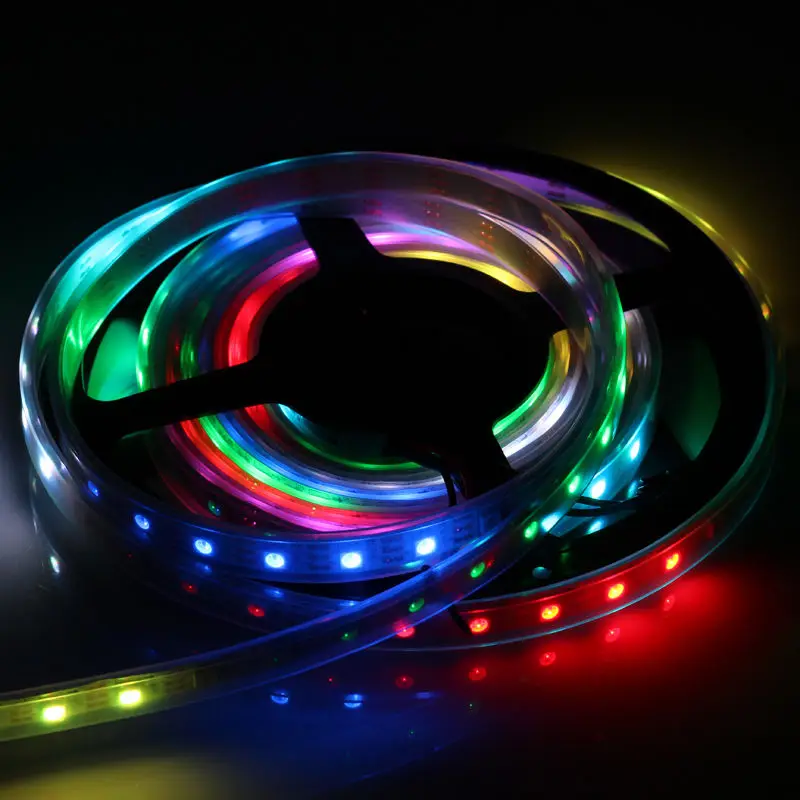 Программируемая Светодиодная лента WS2812B RGB 5050 5 м 300 светодиодов цифровая