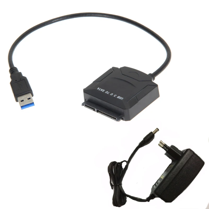 Адаптер питания USB 3 0-SATA для жесткого диска 5 дюйма 2 12 В А адаптер переменного тока