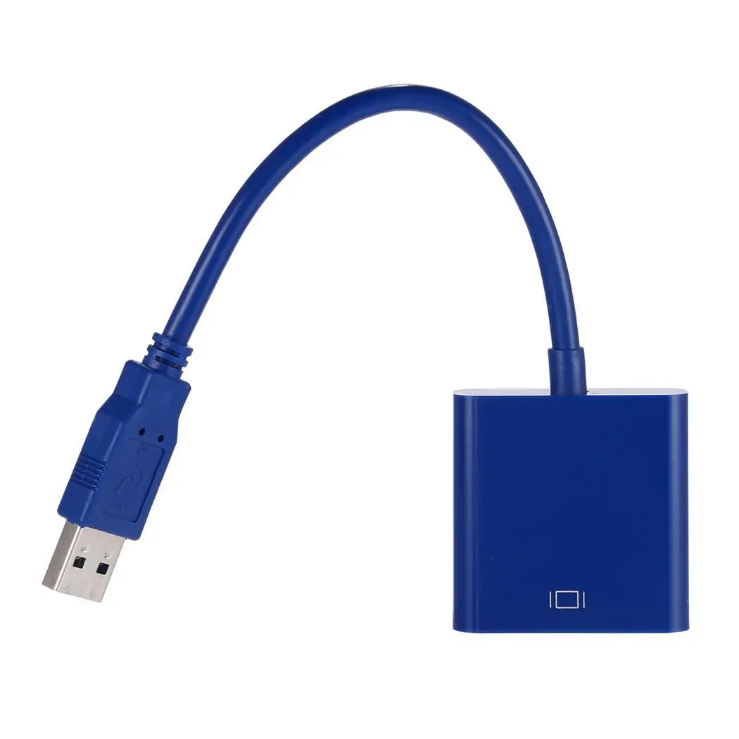 USB3.0 к VGA видео конвертер соединяет USB драйвер диска 24 5 см-15 50 ноутбука 70