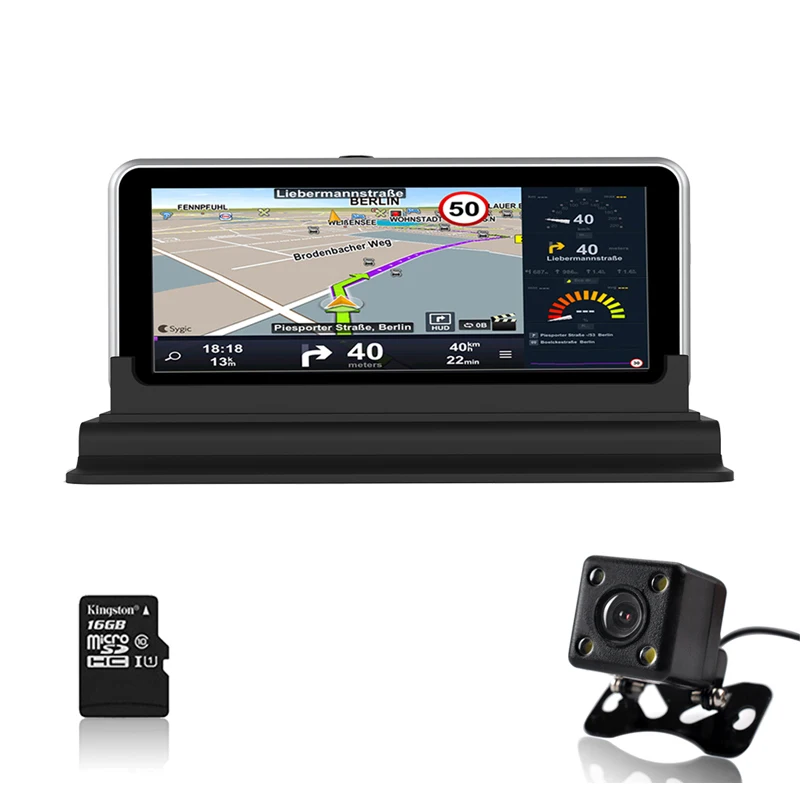 Luturadar 6.5 дюймов GPS навигационная система Android 4.4 bluetooth fm передатчик сигнала DVR