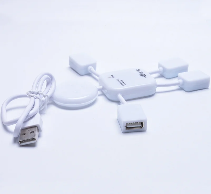 BinFul Новое поступление креативный мини гуманоидный usb концентратор Мини 4 порта USB