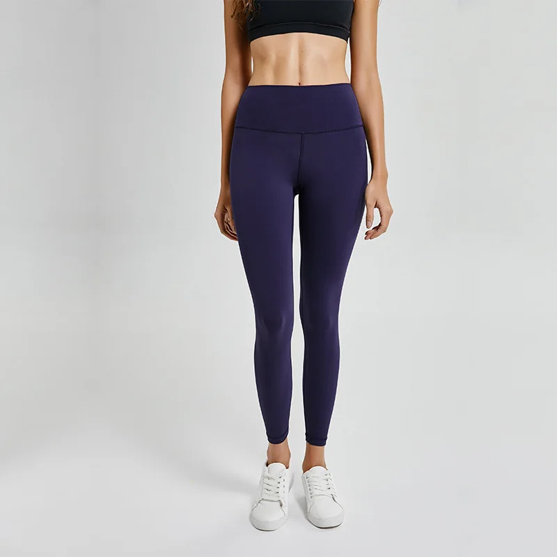 KFDD Новое поступление карманные Бесшовные штаны для йоги с высокой талией фитнеса