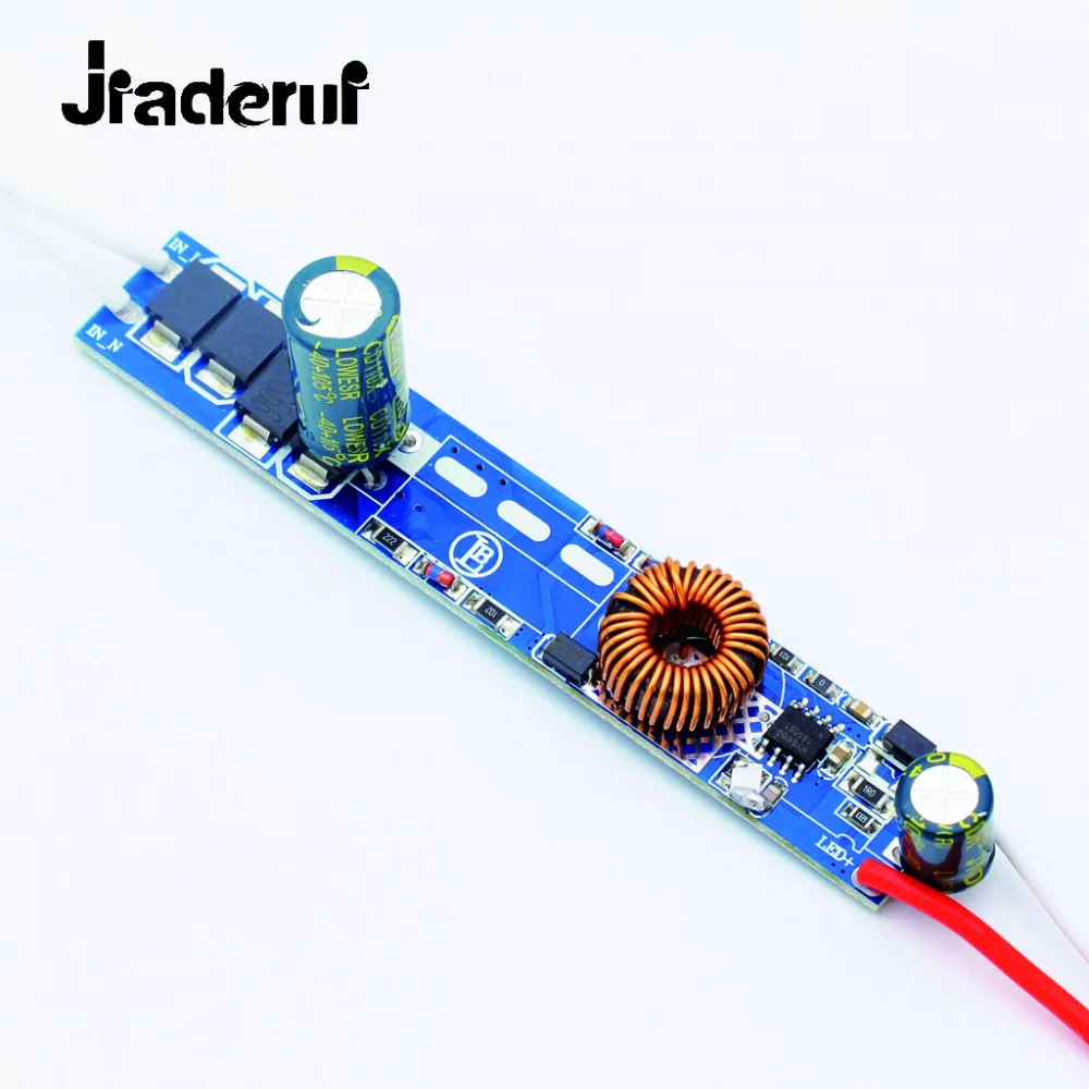 Jiaderui 2 шт. DC 12 В 36 24 Вт 18 25 Светодиодный драйвер трубки T5 T8 T10 LEB адаптер питания