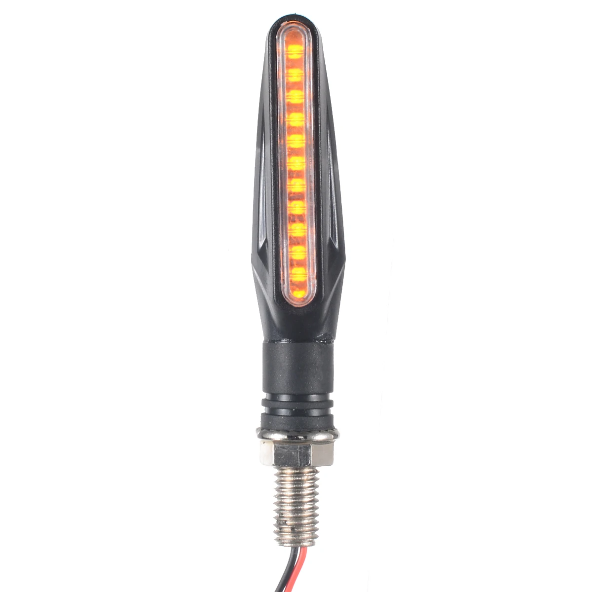4 шт./лот, водопроводная 12LED мотоциклетная сигнальная лампа, Универсальный мотоциклетный индикатор, мигалка, мото Янтарная сигнальная лампа