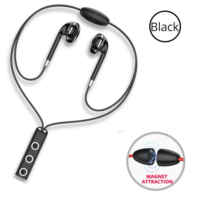 Bluetooth наушники вкладыши беспроводные наушники магнитные спортивные наушники с микрофоном мобильные Bluetooth наушники-вкладыши для Xiaomi