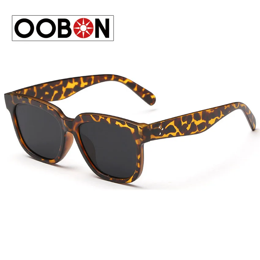 OOBON 2017 New Steampunk Square Sunglasses Men Goggle Glasses Sun Women Brand Designer Retro gafas de sol | Аксессуары для одежды