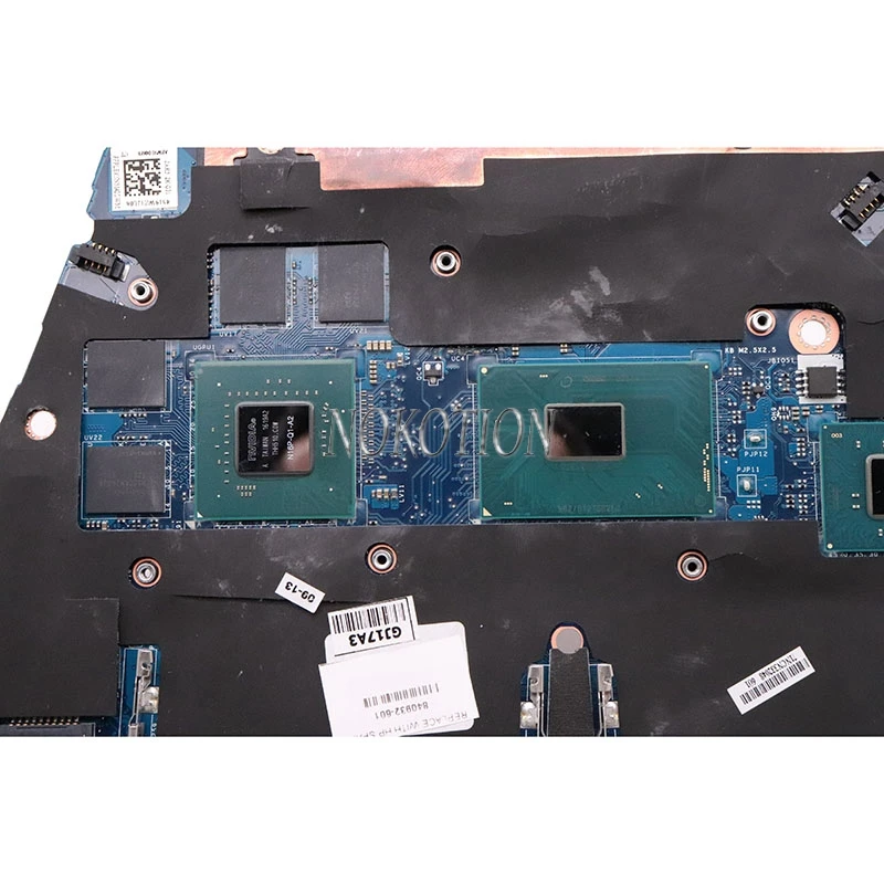Nokotion 840932 601 001 для HP Zbook 15 G3 материнская плата ноутбука SR2FU I7 6820HQ APW5U LA C401P N16P Q1 A2