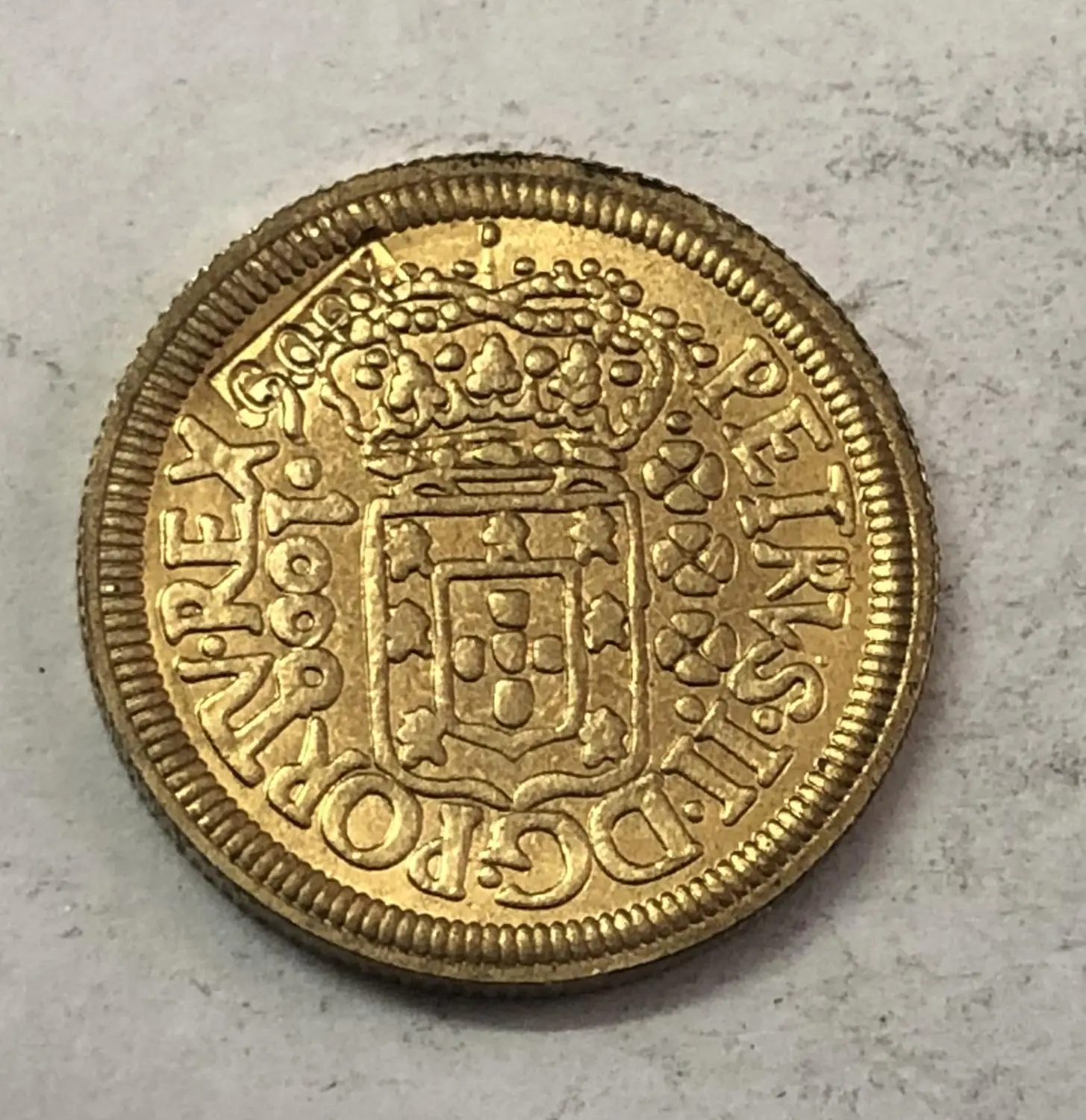 

Реис Педро II, Бразилия 1700, 1000