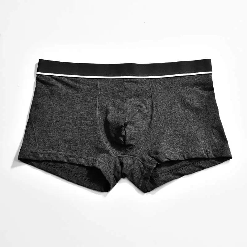 

Мягкие хлопковые боксеры, дышащие мужские u-образные трусы, нижнее белье, однотонные мужские трусы-боксеры, большие размеры, мужское нижнее белье