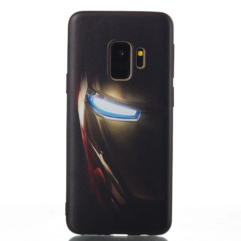 Задняя крышка для samsung S9 Plus 3D защитный телефон Корпус Мягкий силиконовый чехол