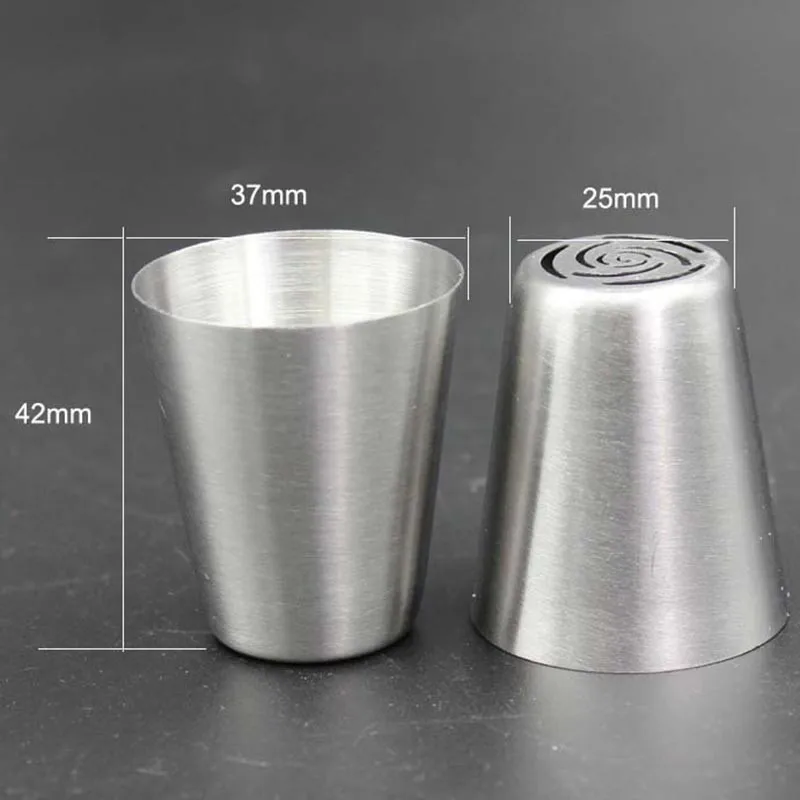 36 шт./компл. из нержавеющей стали русские наконечники для выпечки сопла