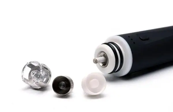 Portable Dab Rig For Wax E Nail Kit Ceramic Quartz Titanium 1100mAh Battery Electric Pen With Glass Water Pipe |