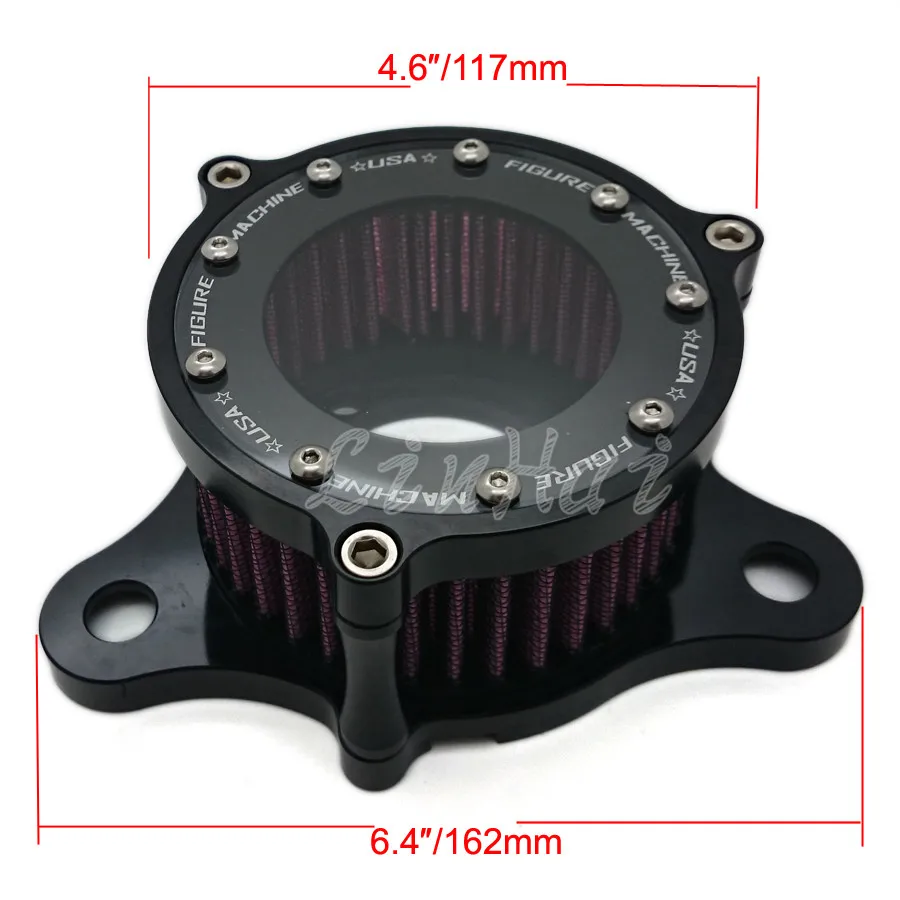 Фильтр воздухозаборника для мотоцикла ZORBYZ Harley Sportster XL 883 1200 2004 2015|filter carbon|motorcycle