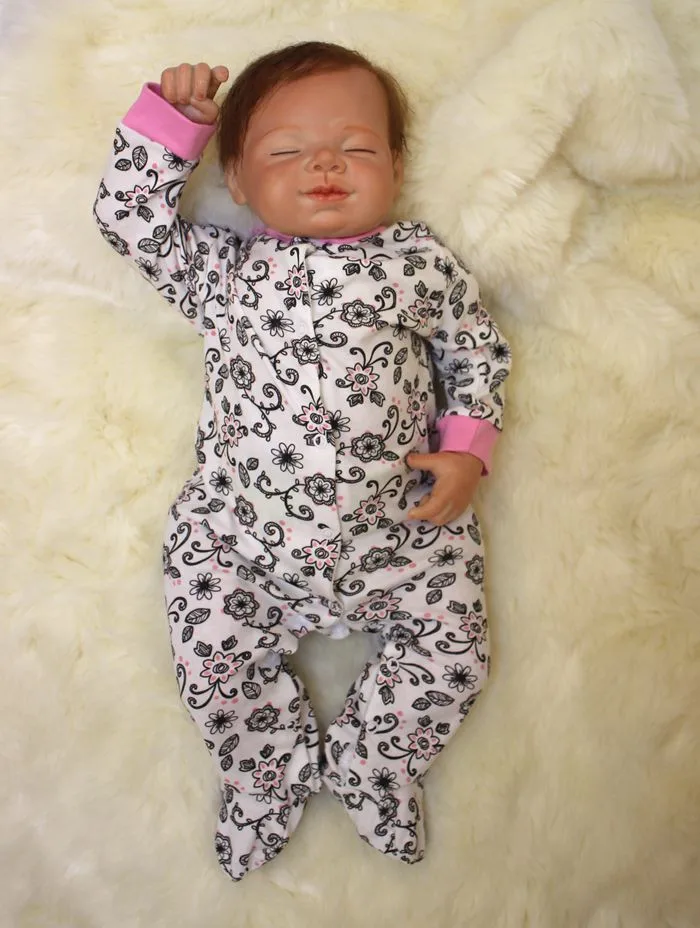 2" Настоящее прикосновение силикона Reborn Baby Doll игрушка Реалистичная изысканная мягкая кукла для новорожденных лучший подарок на день рождения Коллекционная кукла