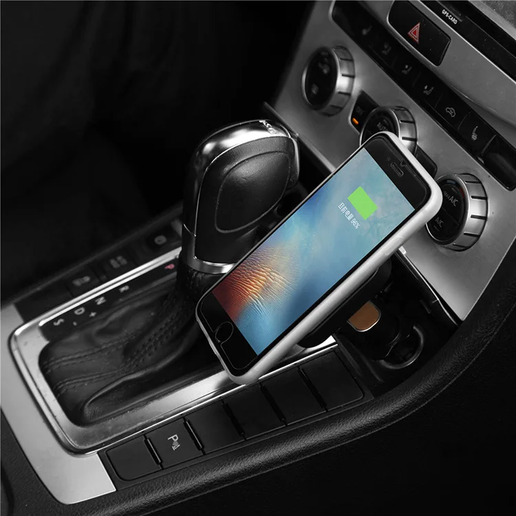 Qi Wireless Charger Magnetic Mount Car Holder For iPhone XS 8 Samsung S8 Note USB Ports | Мобильные телефоны и аксессуары