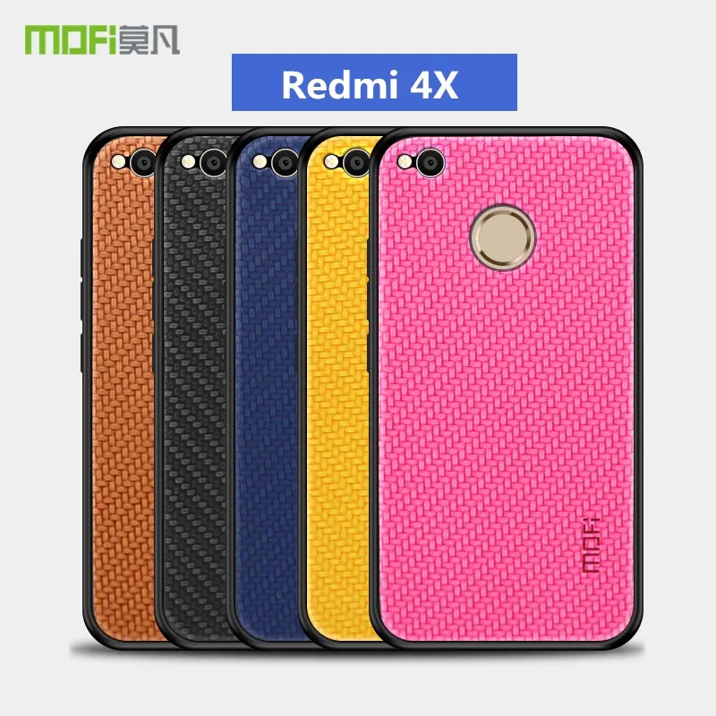 Чехол для Xiaomi Redmi 4X тканевые деловые мужские винтажные Чехлы чехол MOFI