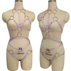 Портупея БДСМ с уплотнительным кольцом, цвет в ассортименте