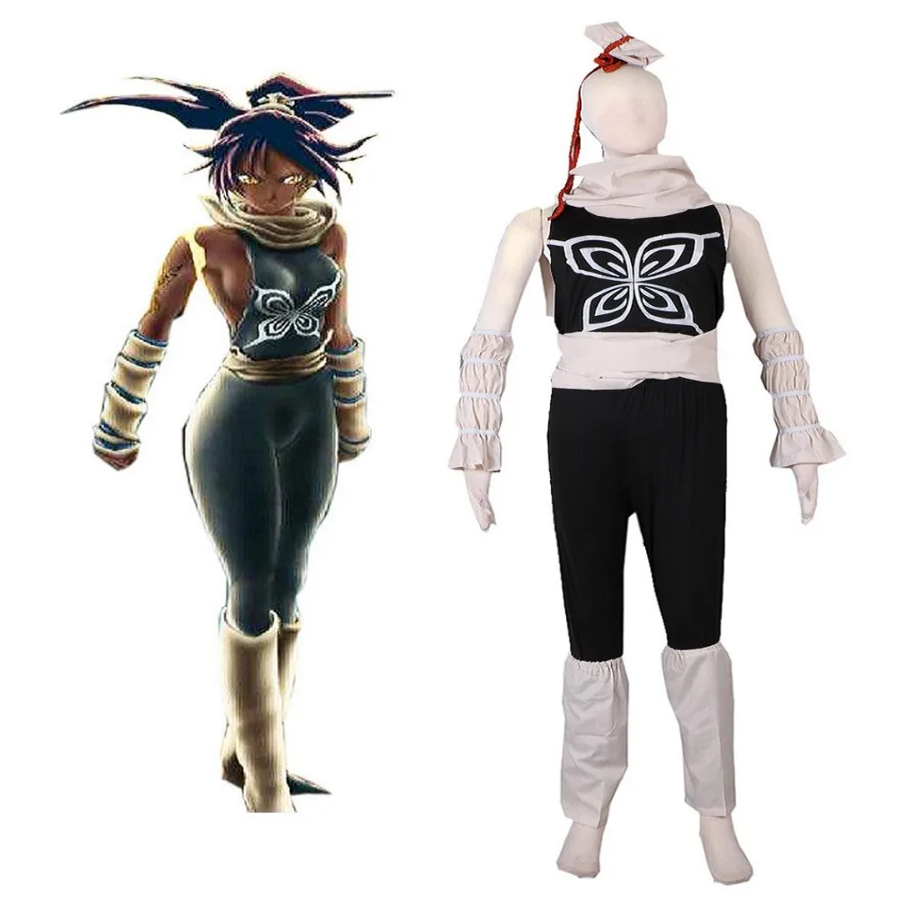 

Костюмы для косплея High-Q унисекс из аниме отбеливатель Shihouin Yoruichi