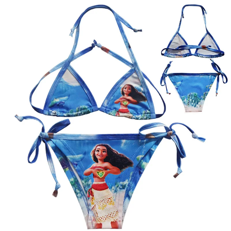 Moana/летнее купальное платье для девочек детская одежда приключений детский