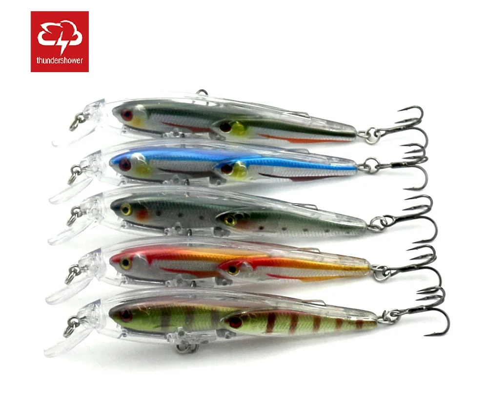 Большая распродажа 5 шт. группа рыб блесна приманка для Пластик твердый воблер
