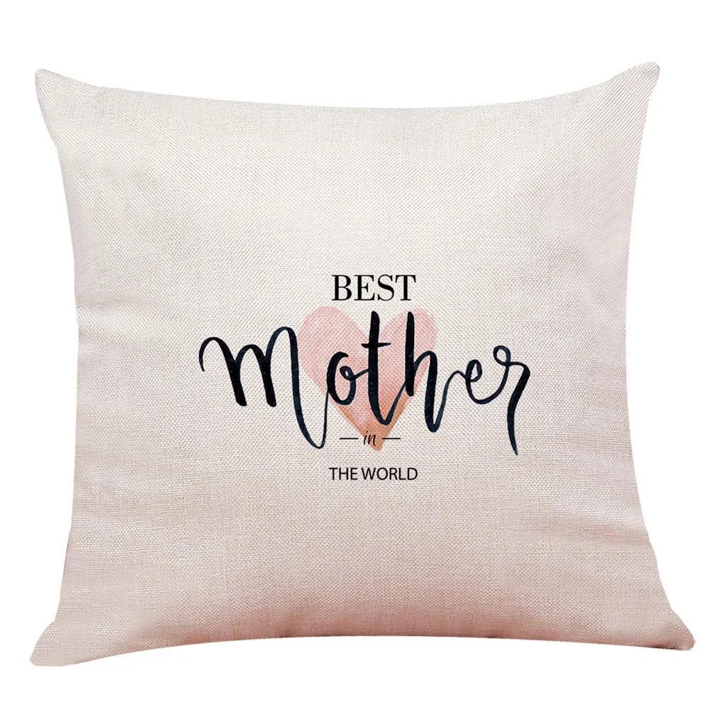 Gajjar Happy Mother's Day Blessings держатель подушки подарок теплой любви для лучшей мамы 45X45