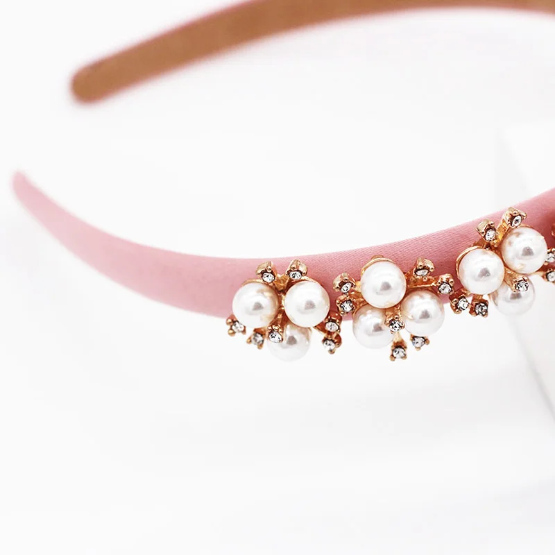 Мода 4 ряда со сверкающими стразами Hairband женский супер флэш двойной с украшением в виде кристаллов боковые волосы головная повязка, аксессуары для волос
