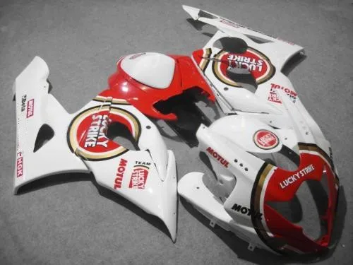 Комплект обтекателей под давлением для GSXR1000 05 06 GSXR 1000 K5 2005 2006 ABS красный белый
