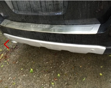 Алюминиевый протектор заднего бампера для Subaru outback 2010 2011 2012 2013|rear bumper protector|subaru rear