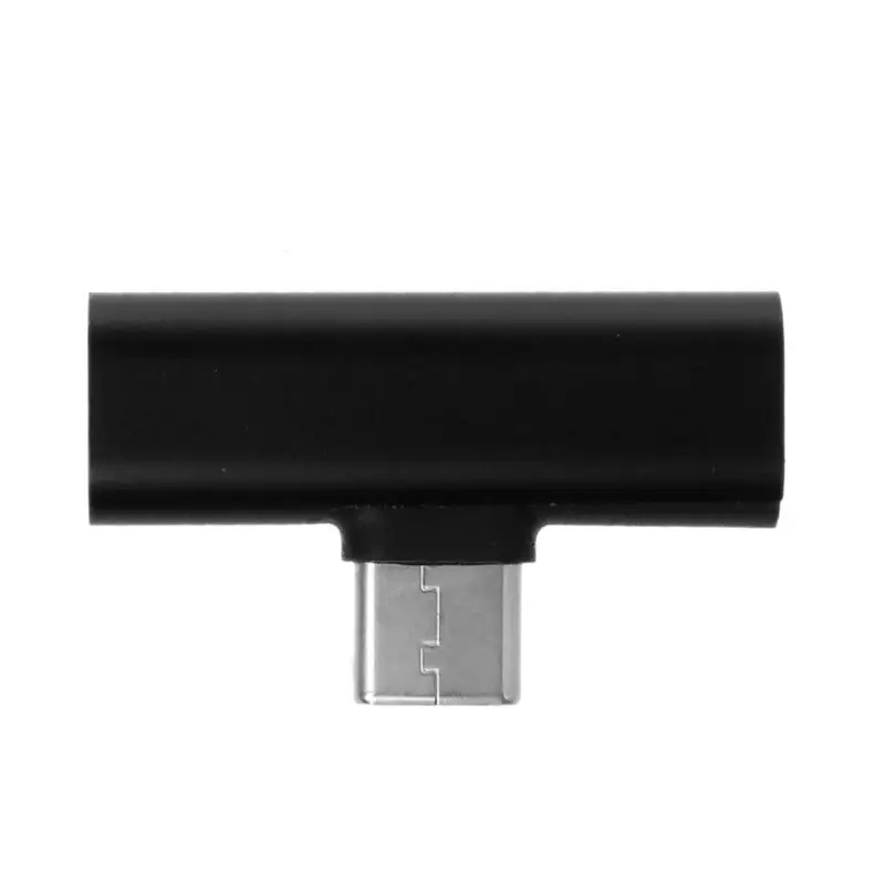 90 градусов 8pin для Lightning+ Micro USB мама к type C Мужской зарядный конвертер соединитель Адаптер для samsung Note 9/8 S9 S8
