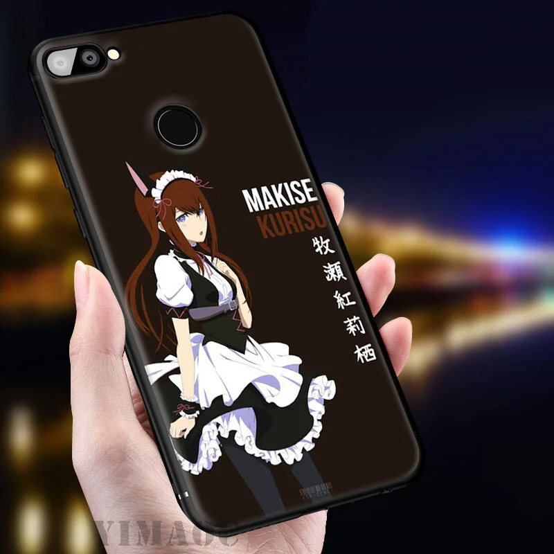 YIMAOC steins Gate аниме мягкий чехол для huawei Honor вид 20 10 8X8 8C 6A 7A 7X 7C Lite рro Y9 Y7 Y6 Prime 2018 2017 |