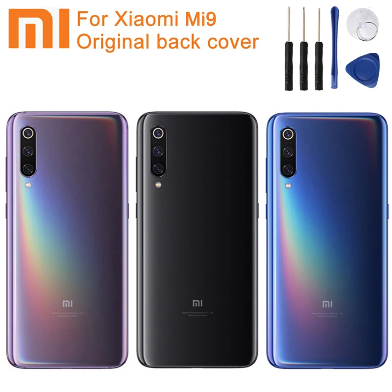 Оригинальная задняя крышка Xiaomi Чехлы Крышка батарейного отсека для 9 MI9 M9 MI Задняя
