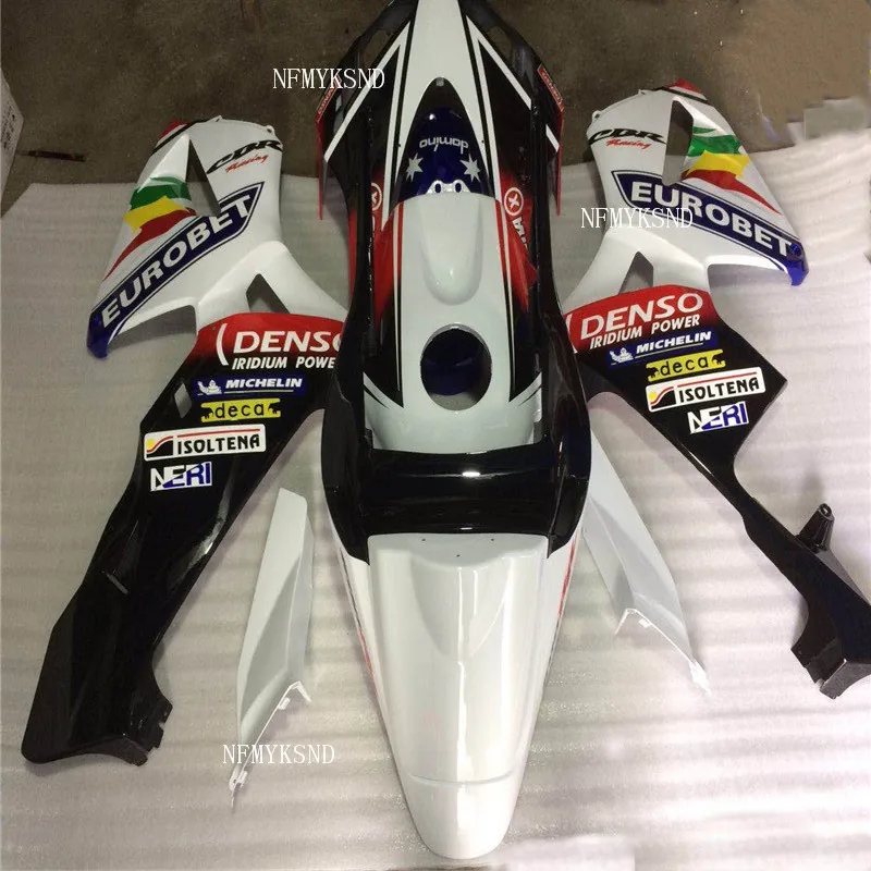 Высокий белый/черный мотоцикл CBR600RR 2003 2004 обтекатель комплект для Honda 03 04 Красный