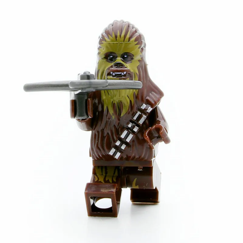 Звездные войны Chewbacca Chewee Comaptibie Legoings Строительные блоки Набор игрушек DIY