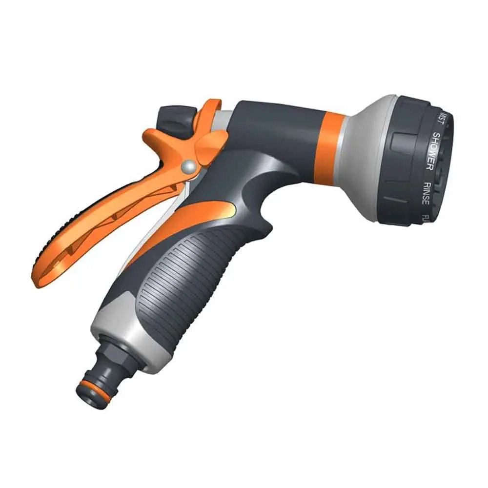 DJSona 1pc Hose Nozzle High Pressure Spray Flow Control Plant Watering Sidewalk Clean tornado Car Cleaning Gun Washing Tool | Автомобили и