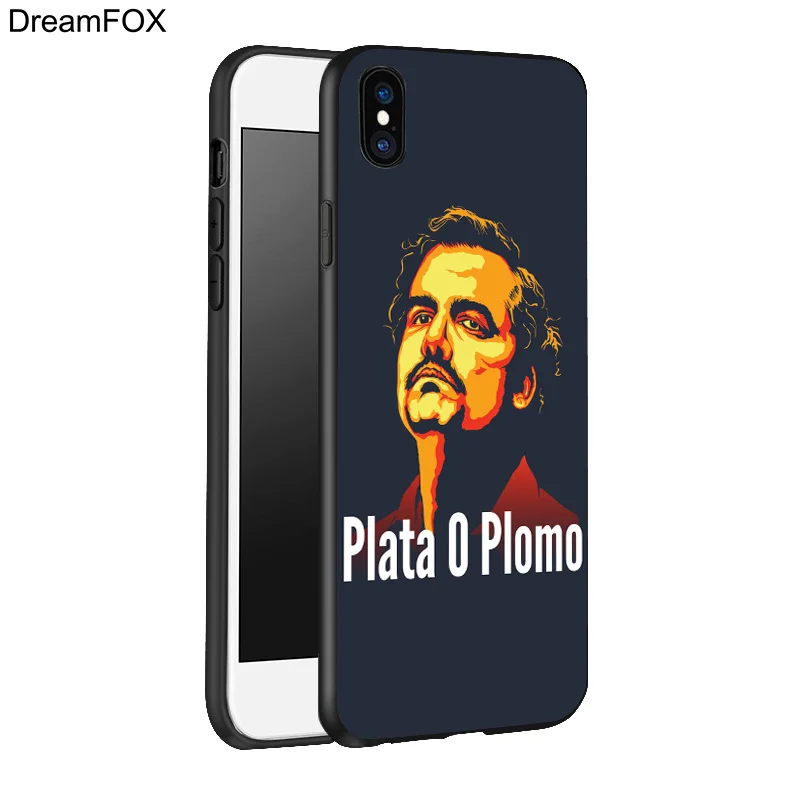 DREAMFOX K149 черный мягкий силиконовый чехол из ТПУ для Apple iPhone 11 Pro XR XS Max X 8 7 6 6S Plus 5 5S 5G SE